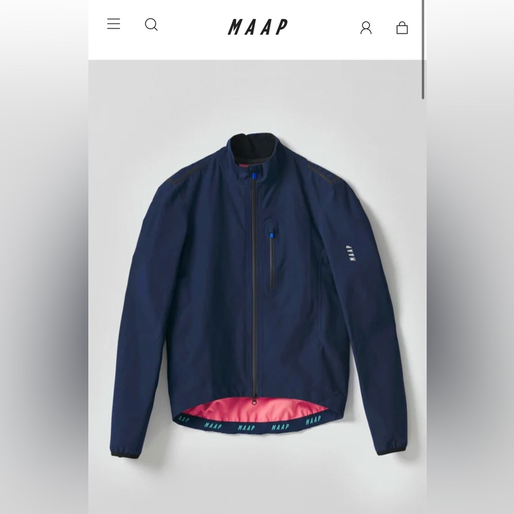 MAAP Women's Medium Ascend Pro Rain Jacket